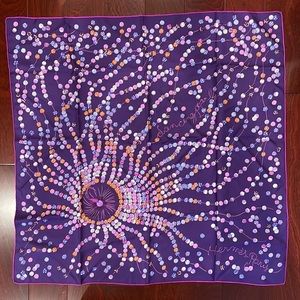 Hermes “Dancing Pearls” Silk Scarf Virginia Jamin 90x90